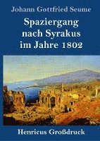bokomslag Spaziergang nach Syrakus im Jahre 1802 (Großdruck)