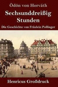bokomslag Sechsunddreißig Stunden (Großdruck)