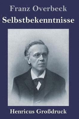 bokomslag Selbstbekenntnisse (Großdruck)