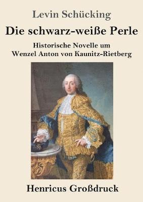 bokomslag schwarz-weiße Perle (Großdruck)