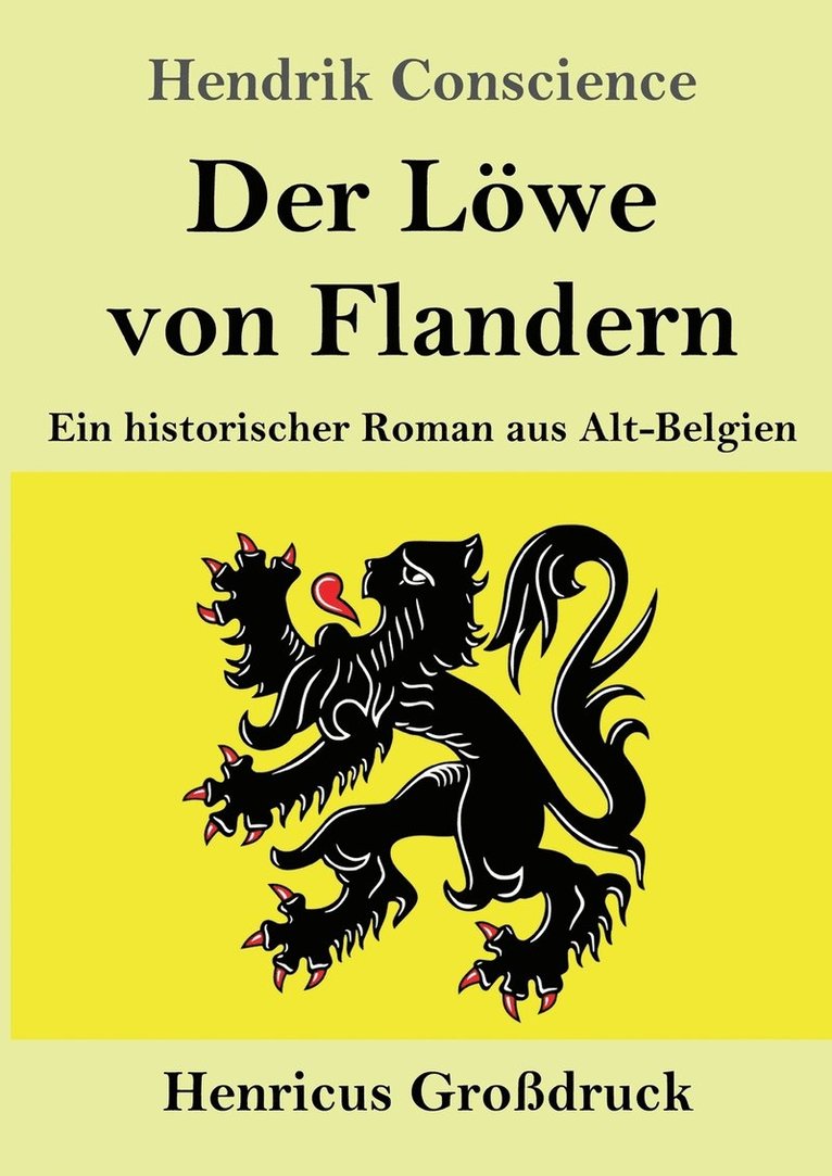 Löwe von Flandern (Großdruck)