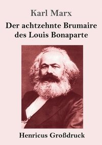 bokomslag achtzehnte Brumaire des Louis Bonaparte (Großdruck)