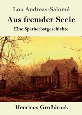 bokomslag Aus fremder Seele (Grodruck)