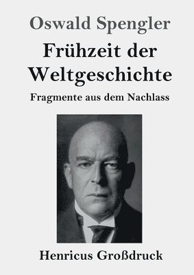 bokomslag Fruhzeit der Weltgeschichte (Grossdruck)