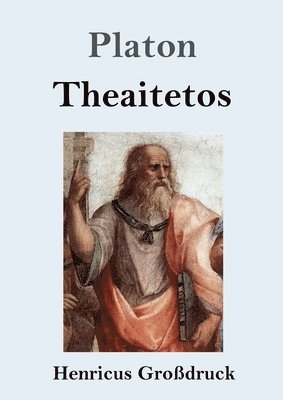 Platon - Theaitetos (Großdruck), Häftad