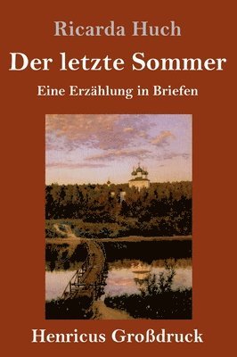 bokomslag Der letzte Sommer (Grodruck)