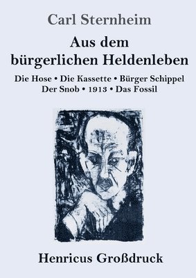 Carl Sternheim - Aus dem bürgerlichen Heldenleben (Großdruck), Häftad