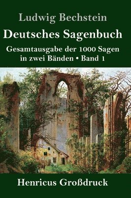 bokomslag Deutsches Sagenbuch (Großdruck)