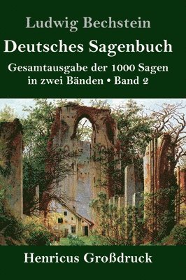 bokomslag Deutsches Sagenbuch (Großdruck)