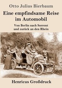 bokomslag Eine empfindsame Reise im Automobil (Grodruck)