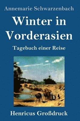 Annemarie Schwarzenbach - Winter in Vorderasien (Großdruck), Inbunden