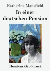 bokomslag In einer deutschen Pension (Grossdruck)