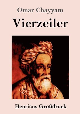 Omar Chayyam - Vierzeiler (Großdruck), Häftad