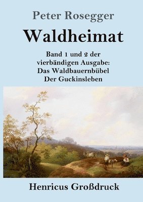 Peter Rosegger - Waldheimat (Großdruck), Häftad