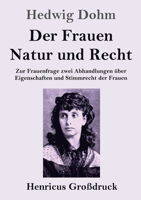 bokomslag Der Frauen Natur und Recht (Grodruck)