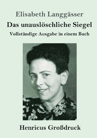 bokomslag Das unauslschliche Siegel (Grodruck)