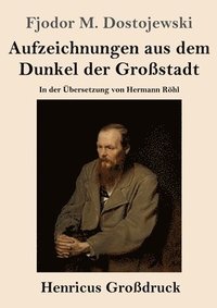 bokomslag Aufzeichnungen aus dem Dunkel der Großstadt (Großdruck): In der Übersetzung von Hermann Röhl