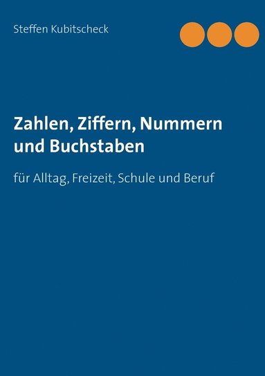 bokomslag Zahlen, Ziffern, Nummern und Buchstaben