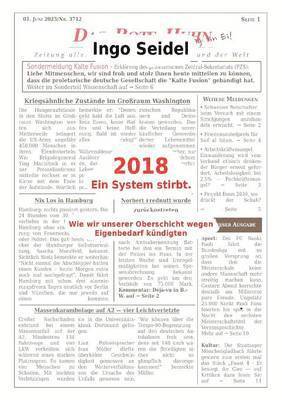 bokomslag 2018 Ein System stirbt