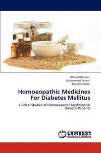 bokomslag Homoeopathic Medicines for Diabetes Mellitus