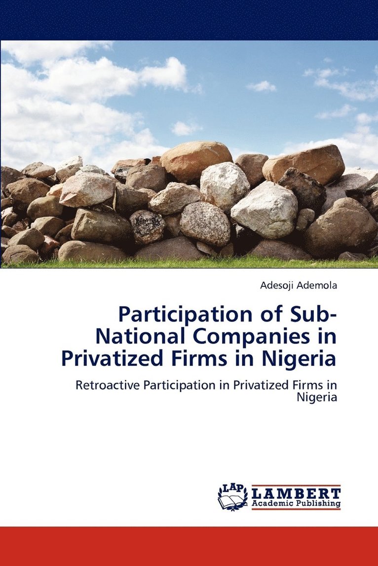 Participation of Sub-National Companies in Privatized Firms in Nigeria 1