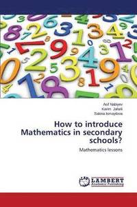 bokomslag How to Introduce Mathematics in Secondary Schools?