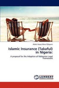 bokomslag Islamic Insurance (Takaful) in Nigeria