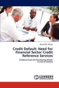 bokomslag Credit Default; Need for Financial Sector Credit Reference Services
