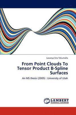 From Point Clouds to Tensor Product B-Spline Surfaces 1