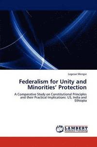 bokomslag Federalism for Unity and Minorities' Protection