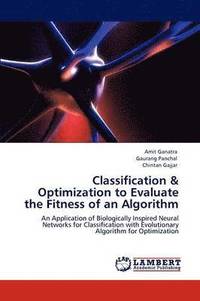 bokomslag Classification & Optimization to Evaluate the Fitness of an Algorithm