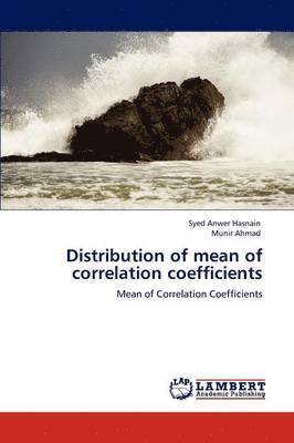 Distribution of Mean of Correlation Coefficients 1