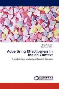 bokomslag Advertising Effectiveness In Indian Context