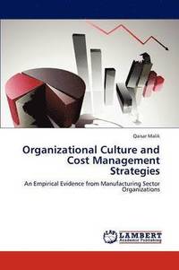 bokomslag Organizational Culture and Cost Management Strategies