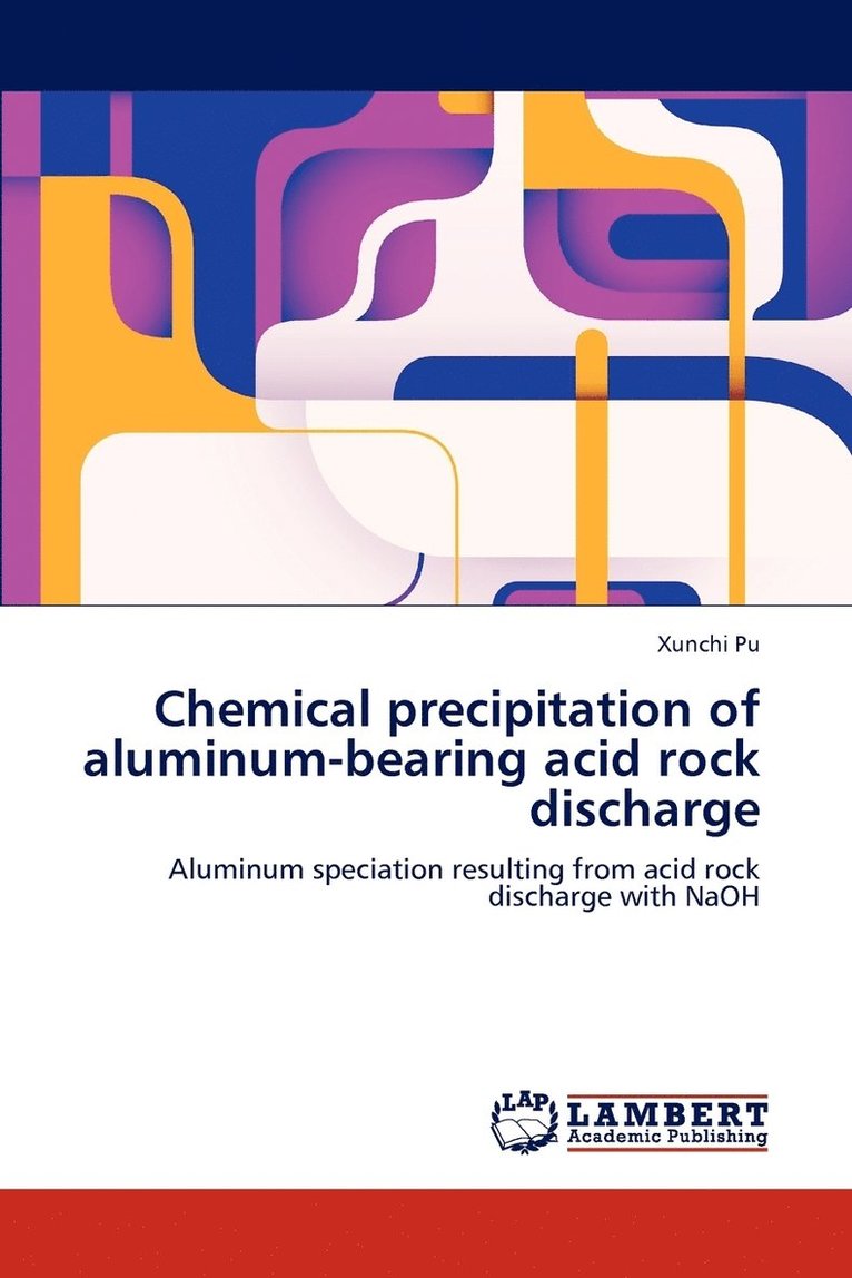 Chemical precipitation of aluminum-bearing acid rock discharge 1
