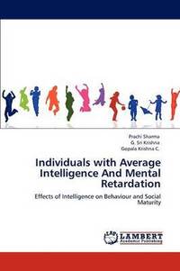 bokomslag Individuals with Average Intelligence and Mental Retardation