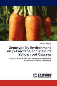 bokomslag Genotype by Environment on -Carotene and Yield of Yellow Root Cassava