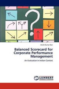 bokomslag Balanced Scorecard for Corporate Performance Management