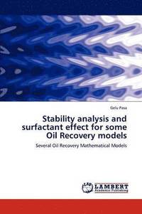 bokomslag Stability analysis and surfactant effect for some Oil Recovery models