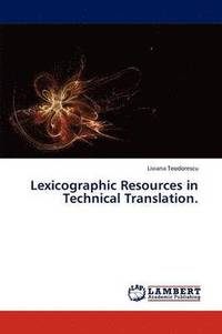 bokomslag Lexicographic Resources in Technical Translation.