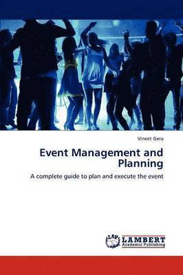 Vineet Gera - Event Management and Planning, Häftad
