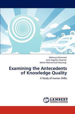 Examining the Antecedents of Knowledge Quality 1