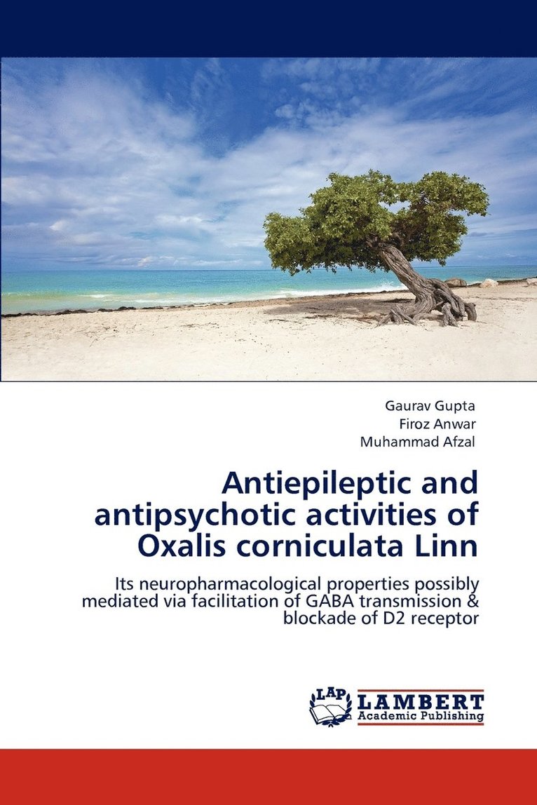 Antiepileptic and antipsychotic activities of Oxalis corniculata Linn 1