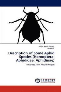 bokomslag Description of Some Aphid Species (Homoptera