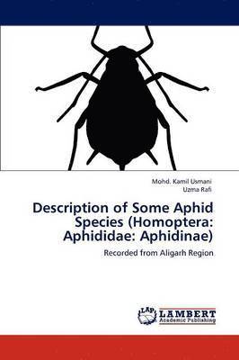 Description of Some Aphid Species (Homoptera 1