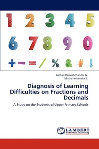 bokomslag Diagnosis of Learning Difficulties on Fractions and Decimals