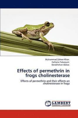 Effects of permethrin in frogs cholinesterase 1