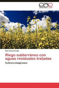 bokomslag Riego Subterraneo Con Aguas Residuales Tratadas