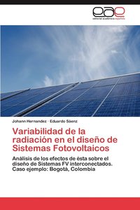 bokomslag Variabilidad de La Radiacion En El Diseno de Sistemas Fotovoltaicos