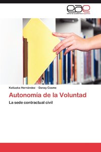 bokomslag Autonomia de La Voluntad